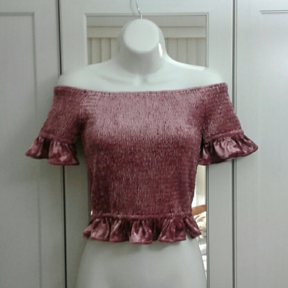 NWT Crop Top in Pink